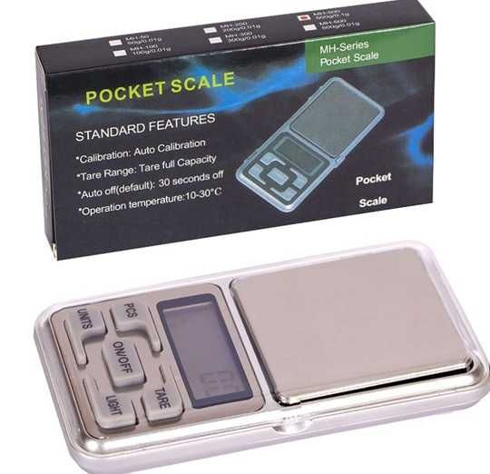 Электронные ювелирные весы новые - габариты 12см х 6см.