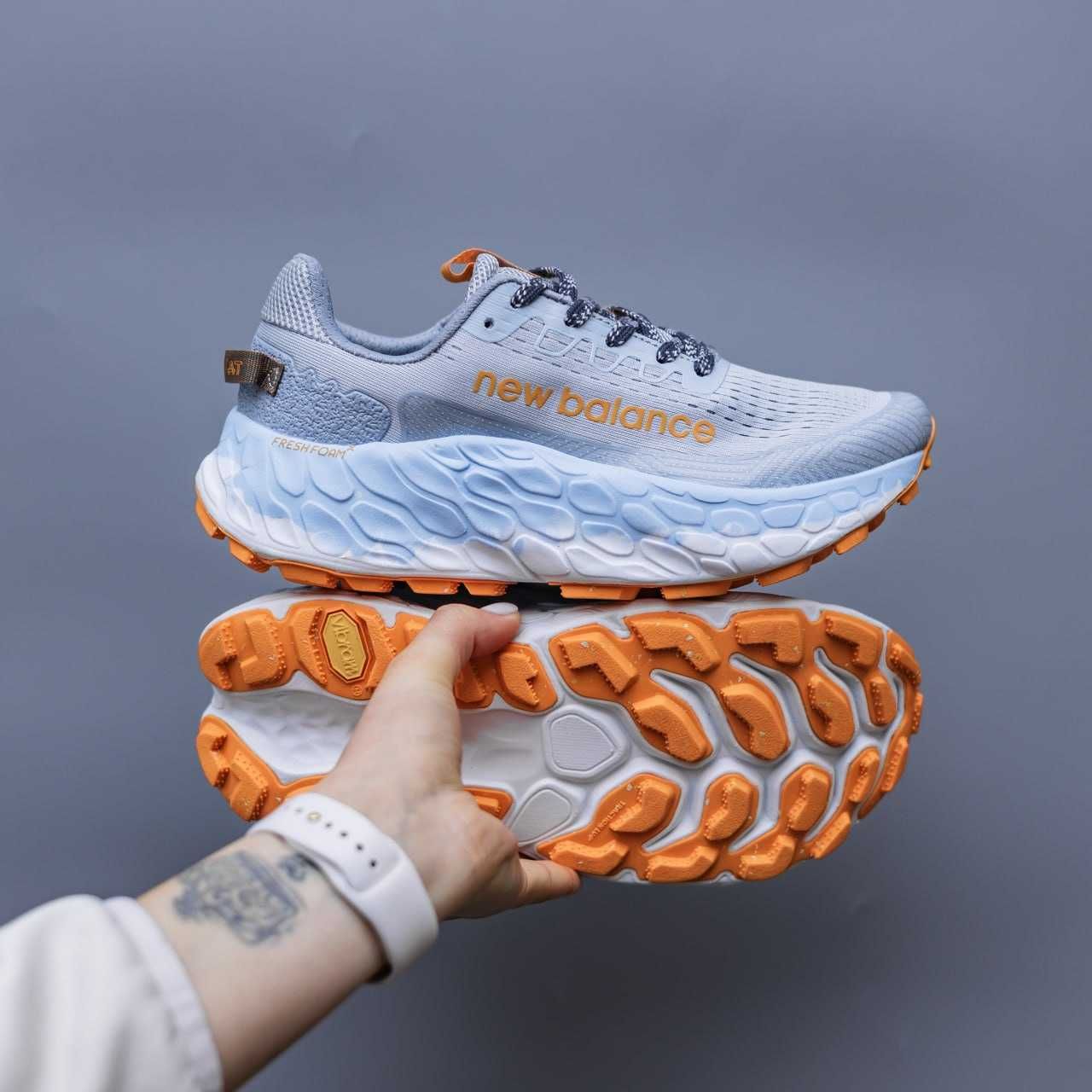 Кросівки New Balance More Trail v3 Fresh Foam Blue/Orange premium