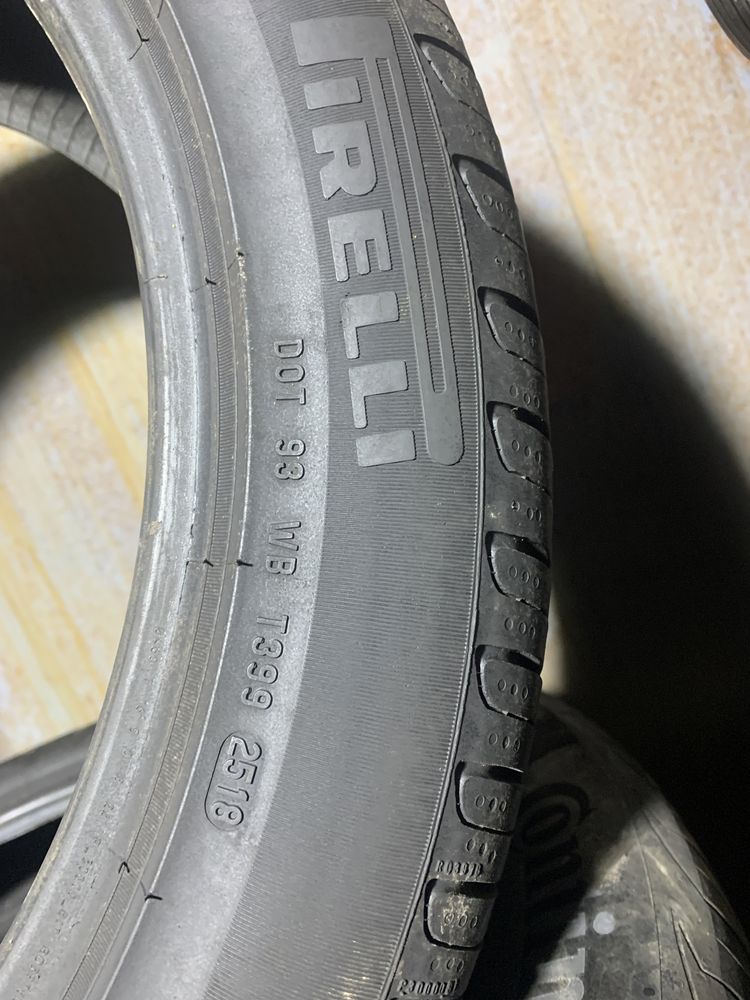 шины б/у лето 225/45 -17 Pirelli Cinturato P7