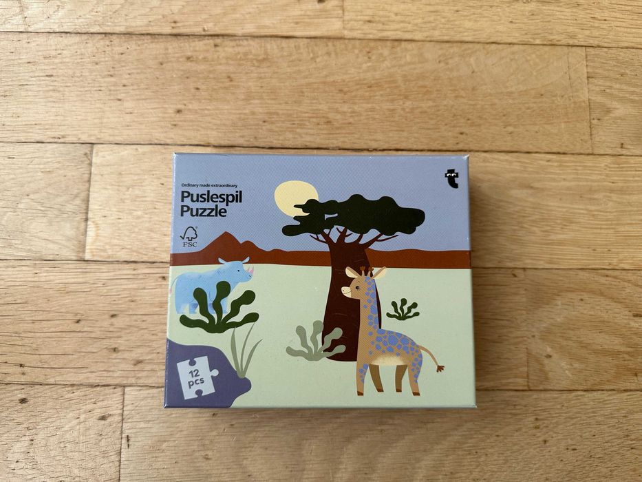 Nowe Puzzle 12pcs 2+