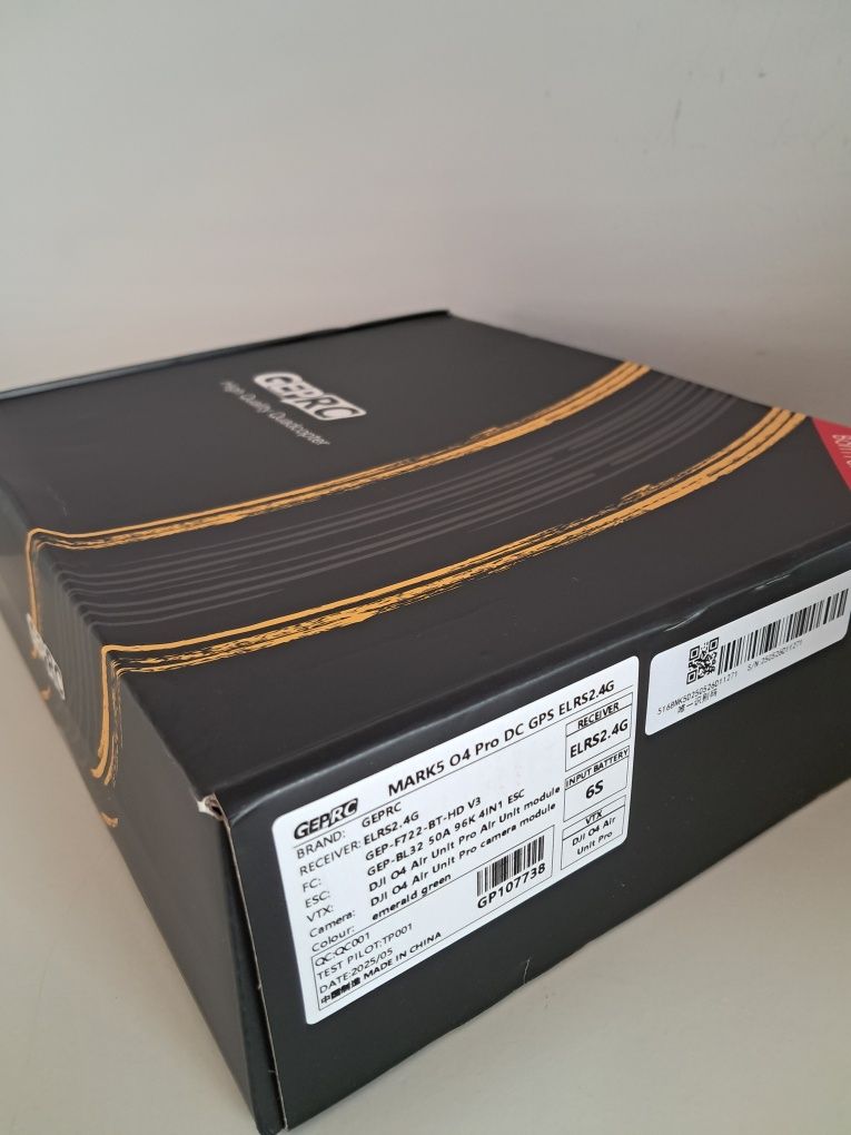 Nowy dron FPV Mark5 O4 Pro, ELRS od GEPRC, bez VTX