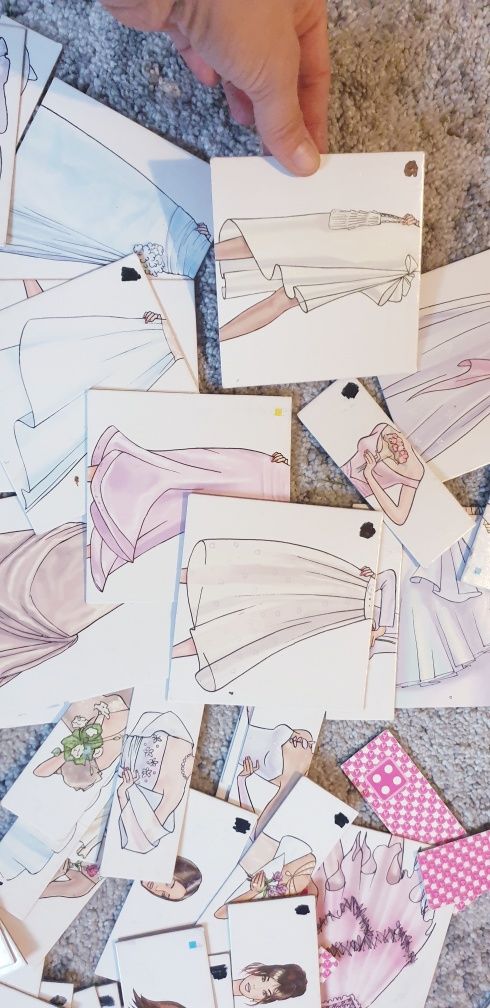 Ukladanka ubieranie lalek barbie gra puzzle przebieranie moda