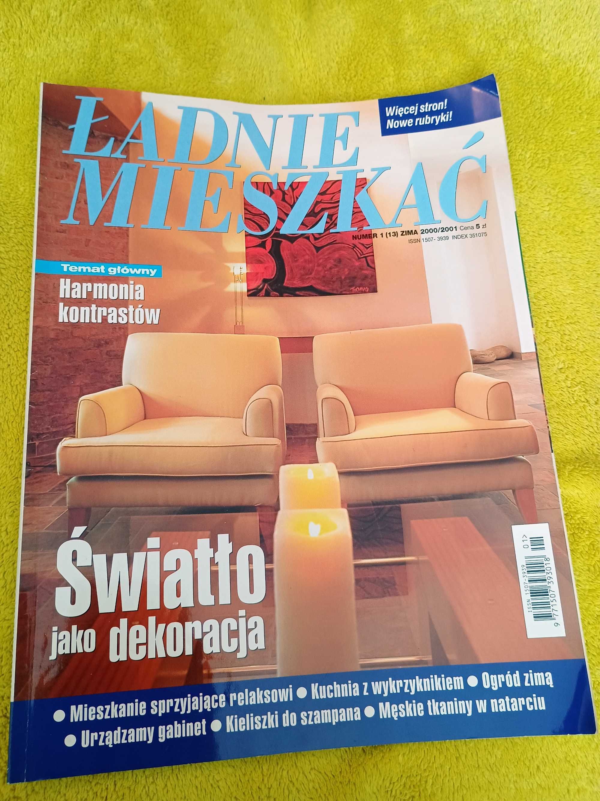 Czasopismo "Ładnie Mieszkać" styczeń 2001