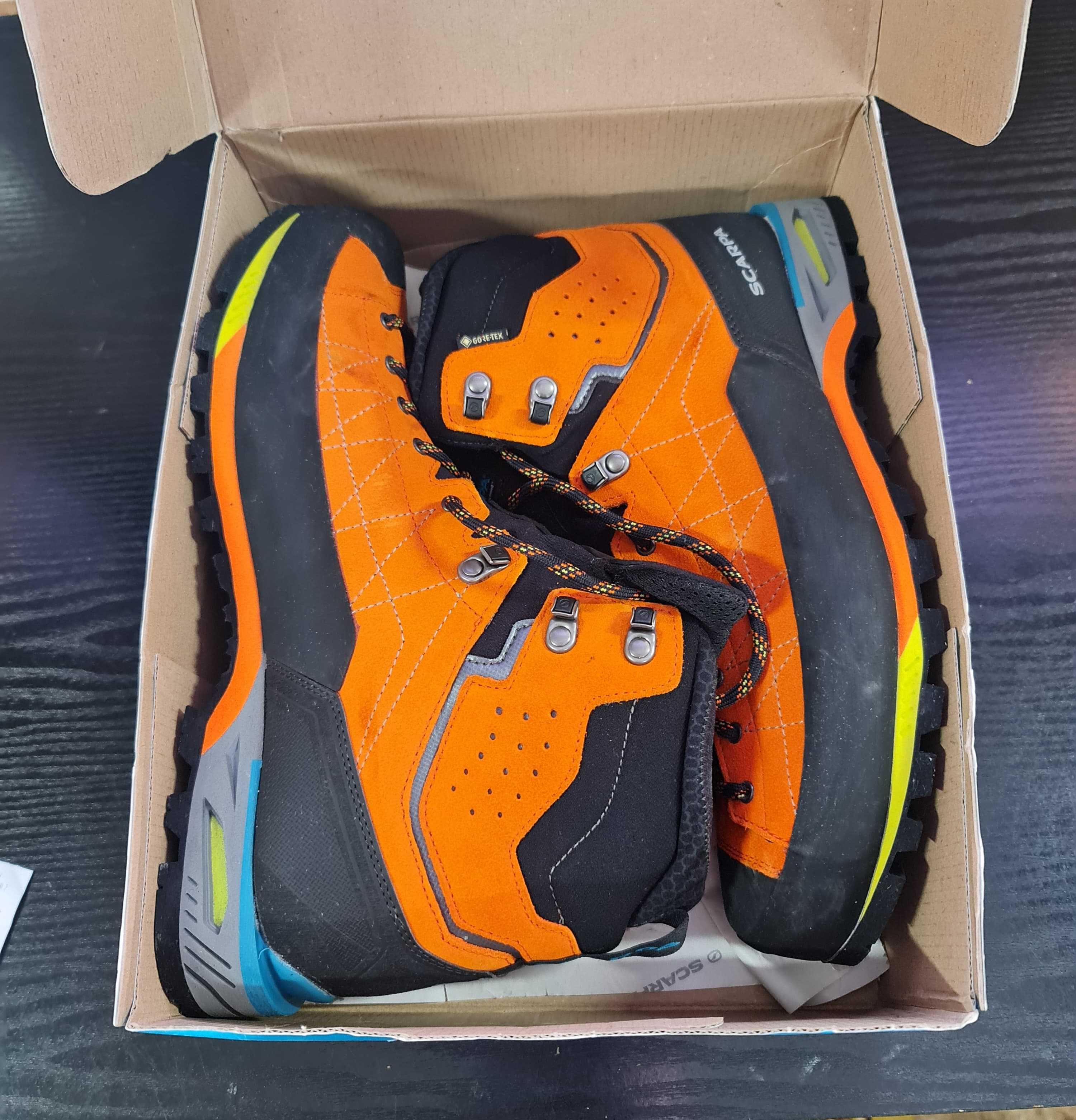 Buty Scarpa Zodiac Tech GTX kompatybilne z rakami półautomatycznymi.