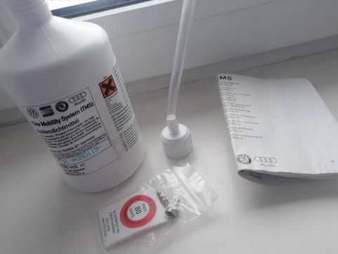 Uszczelniacz klej reparacja opon oryginalny niemiecki Terra- s audi