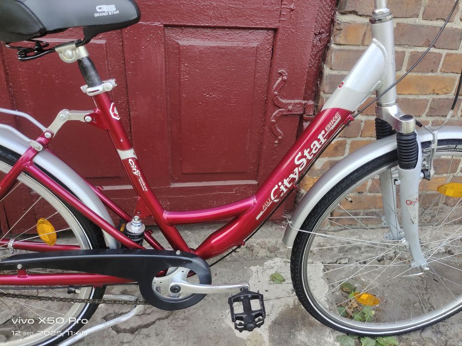 Велосипед Alu City Star на планетарці з Німеччини є доставка по району