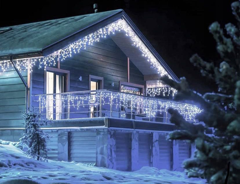 Sople lampki choinkowe zewnętrzne 500 LED