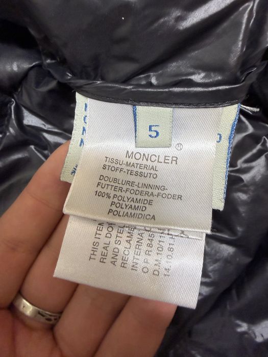 Kamizleka puchowa moncler vintage