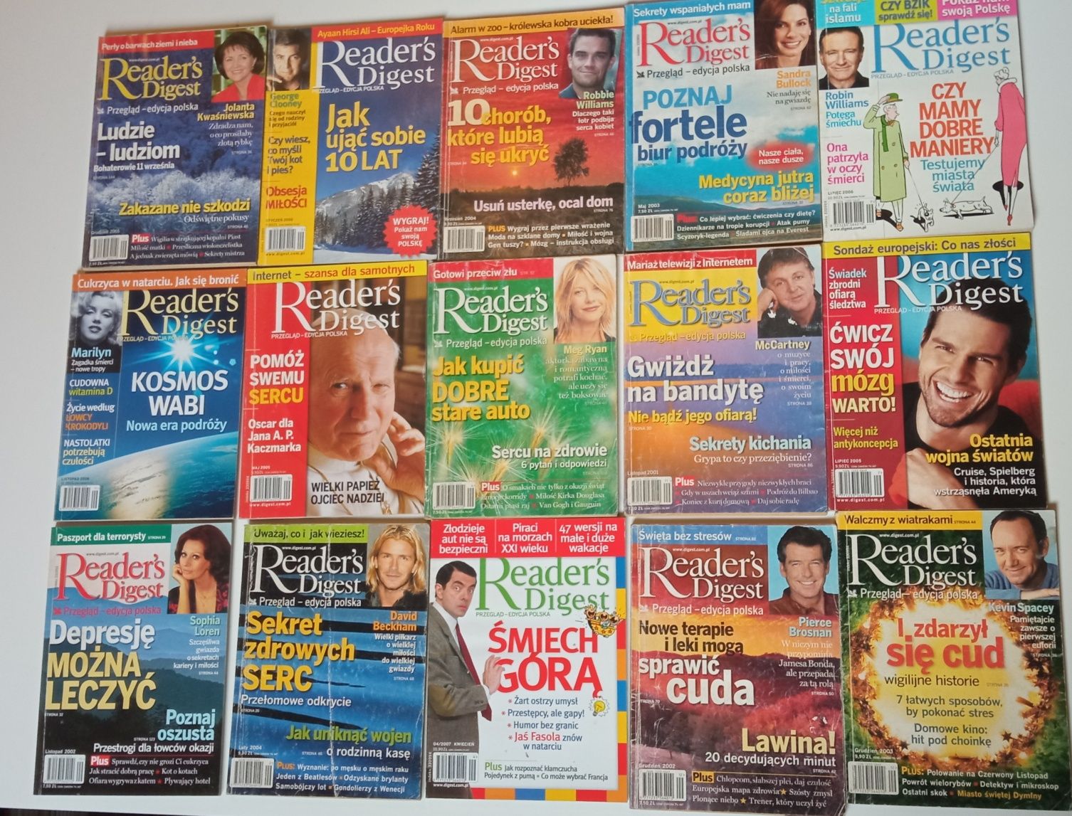 Reader's Digest Przegląd, egzemplarze archiwalne, 82 egzemplarze