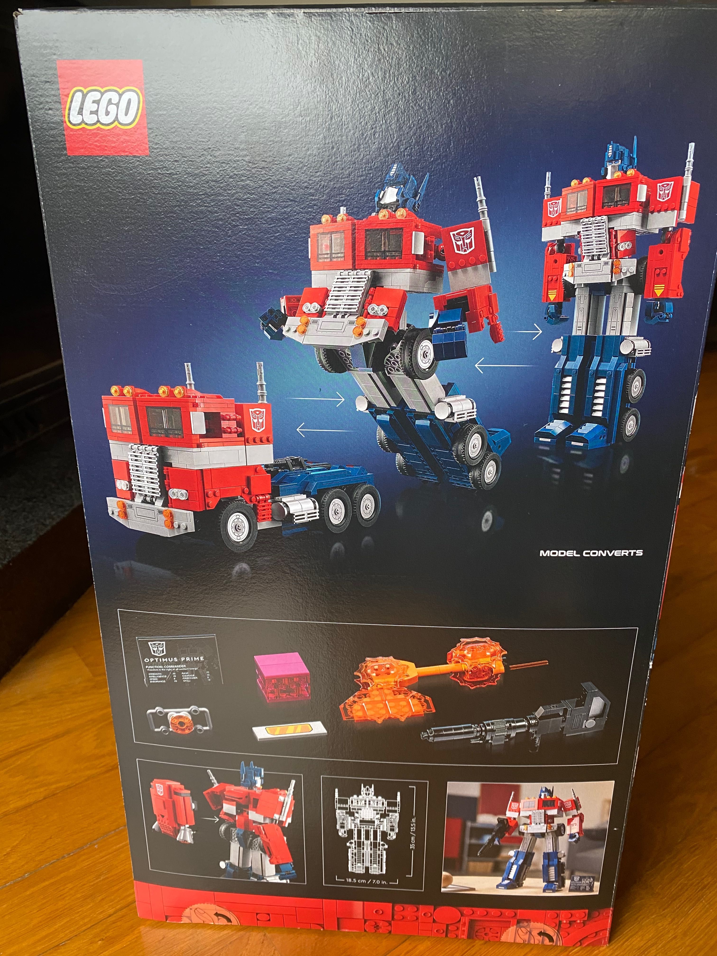 Lego Transformers - Optimus Prime - Set 10302