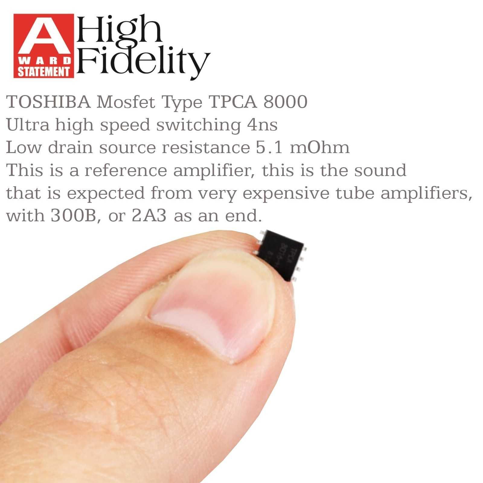 Acuhorn R2R H DAC dyskretny R-2R wzmacniacz słuchawkowy Mosfet klasy A