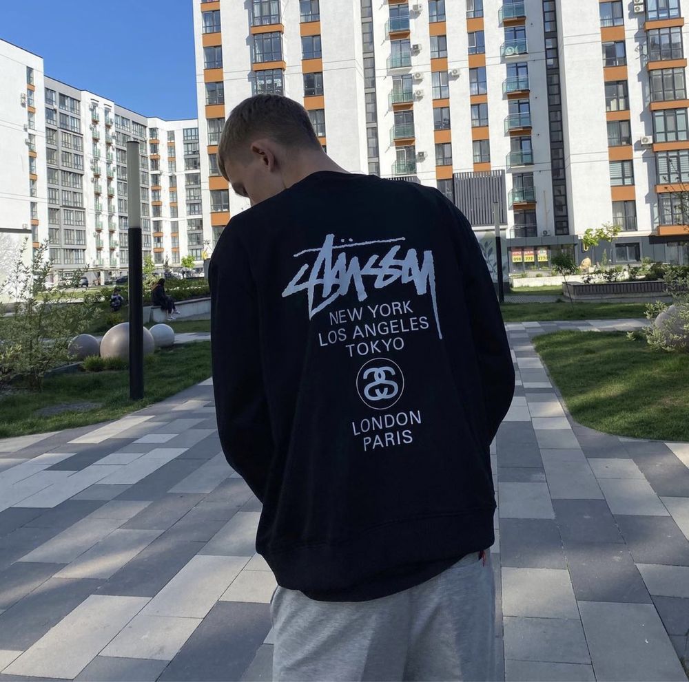 stussy sweatshirt свитшот стусси стуси кофта