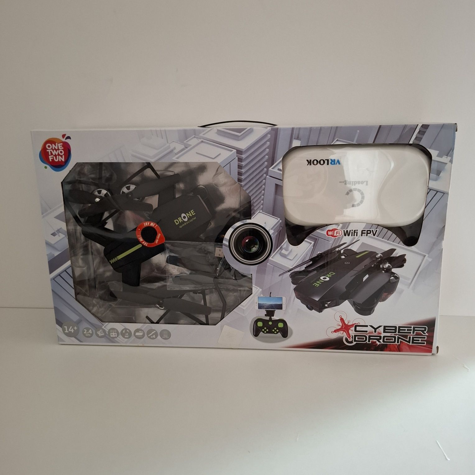 Cyber Drone One Two Fun – używany dron z kamerą i goglami VR