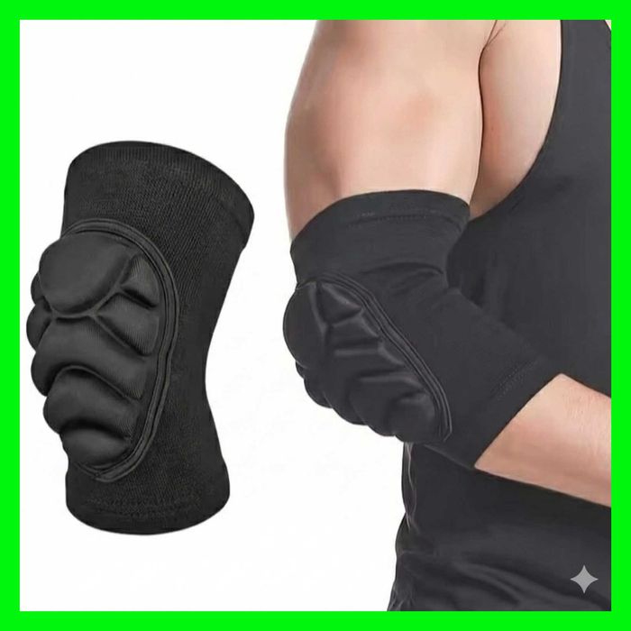 Налокітник спортивний - компресійний із амортизацією для спорту