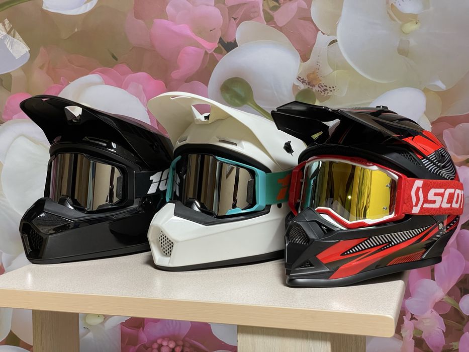 Мото шолом кросс fox