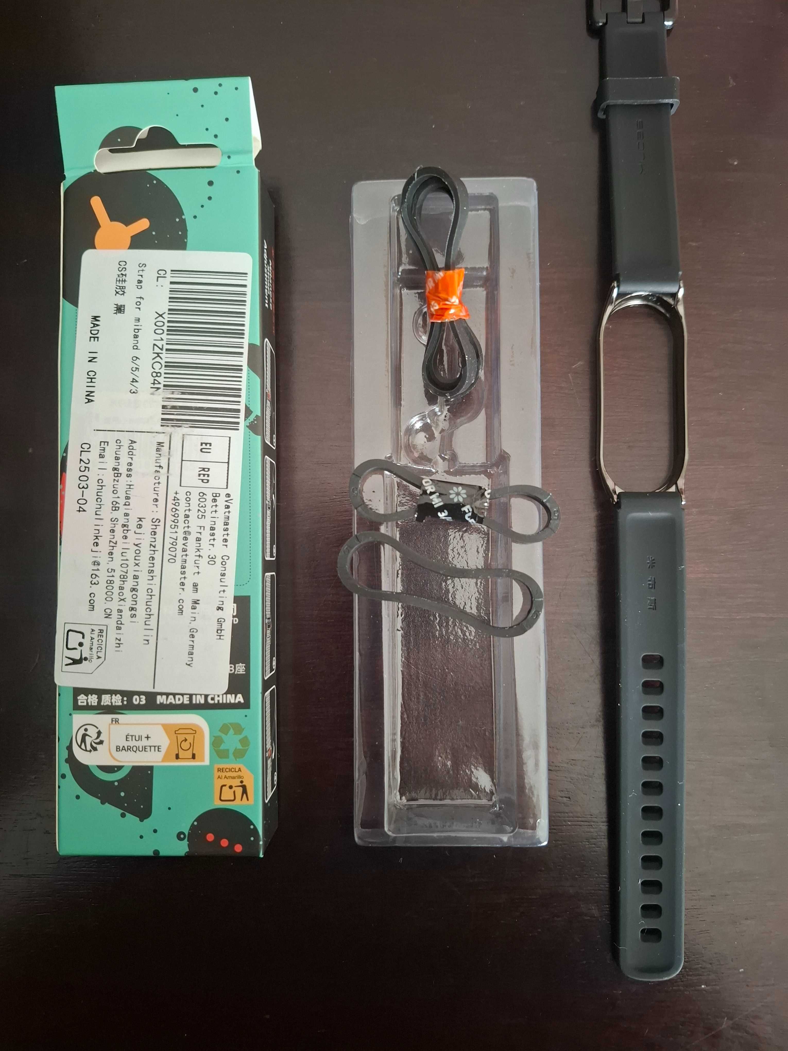 Pulseira de substituição para Mi Band 3, 4, 5 e 6