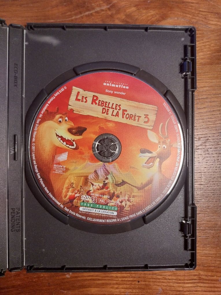 Os rebeldes da floresta 3 DVD