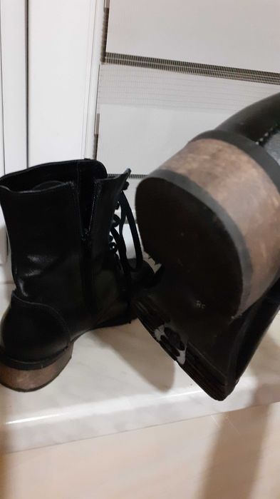 Botki skóra naturalna