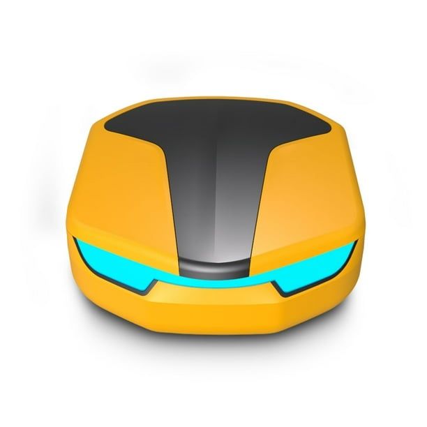 Bezprzewodowe Słuchawki Bluetooth Y9, Gamingowe, Świecące, Białe