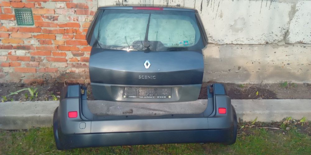 Кришка Багажника Багажніка Ляда  TEB66 Renault Scenic 2 Рено Сценік 2