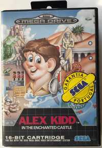 Jogo SEGA MEGADRIVE "Alex Kidd in the Enchanted Castle" Original 1990