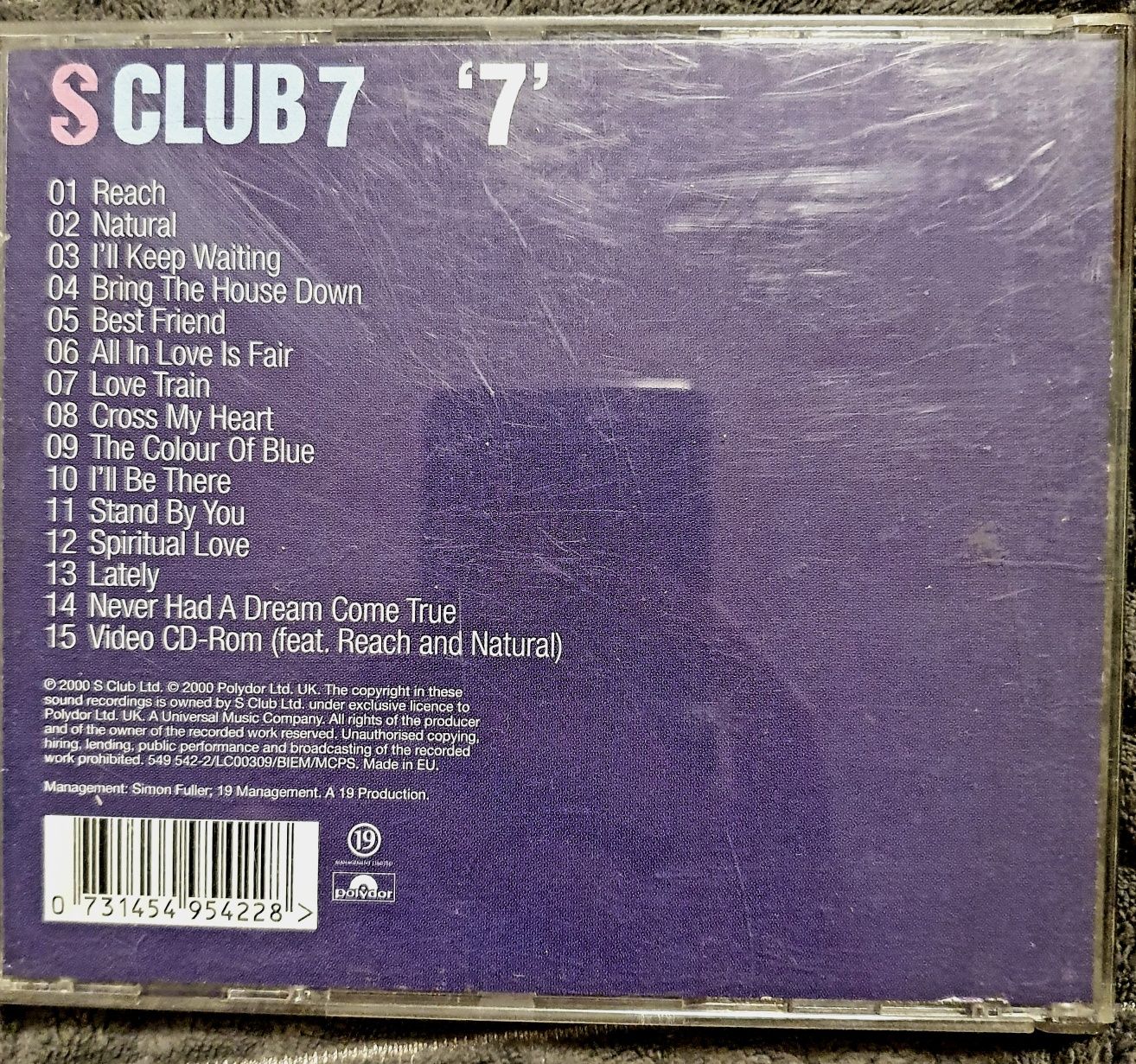 S Club 7 - '7' płyta cd