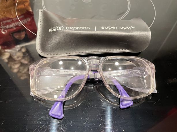 Okulary ochronne Uvex z korekcja -3.0 symetrycznie