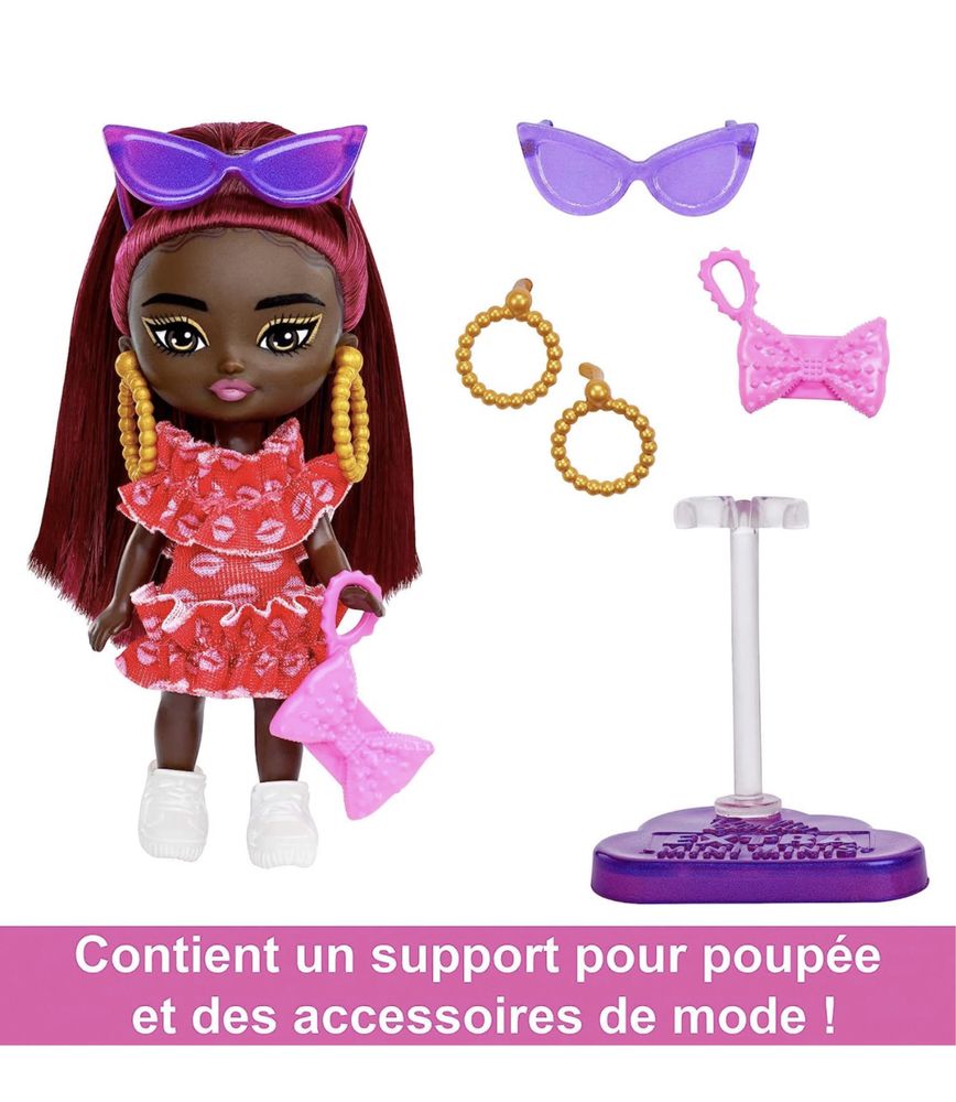 Лялька Barbie Extra Mini Minis Doll, міні мініс барбі екстра