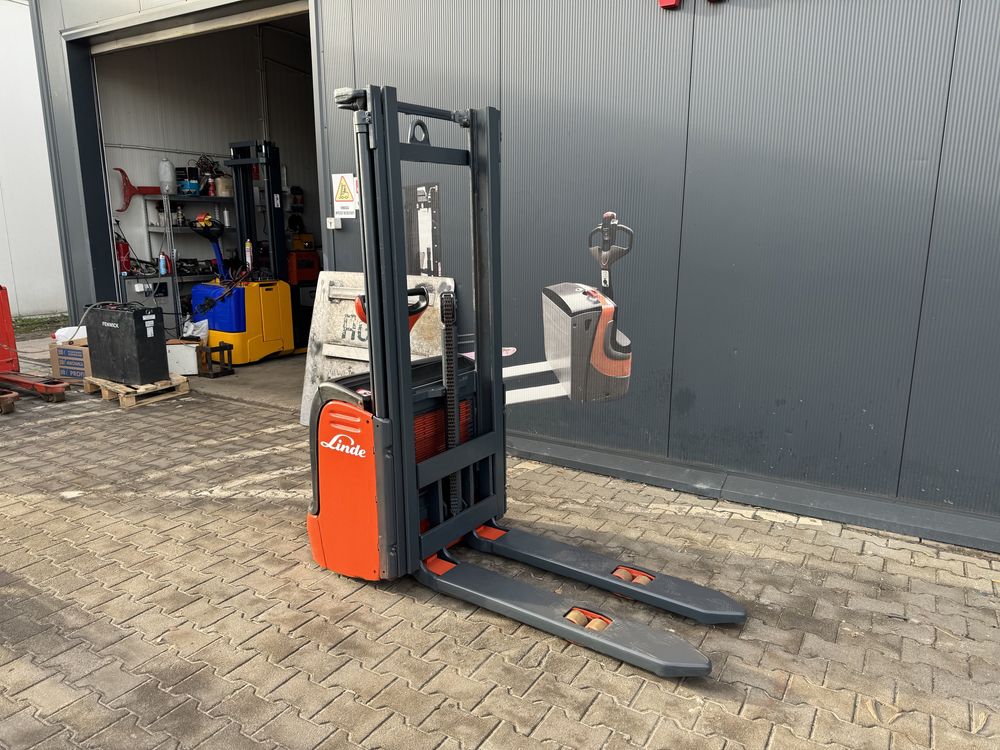Paleciak elektryczny Linde L 12 330 cm 1200 kg wózek Linde
