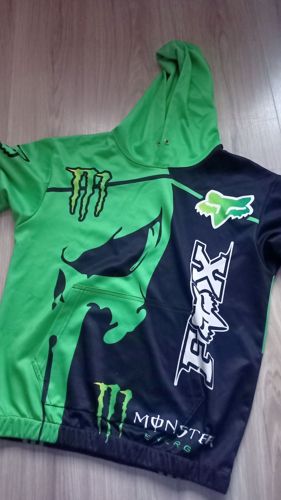 Bluzka monster energy Fox cross S