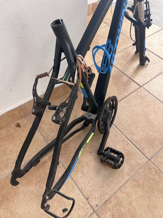 Quadro bicicleta decathlon