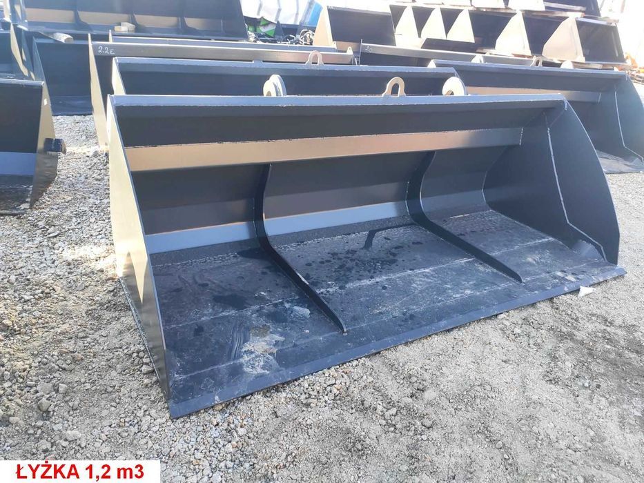 mocna ŁYŻKA pojemnościowa objętościowa do ładowarki Manitou JCB Merlo