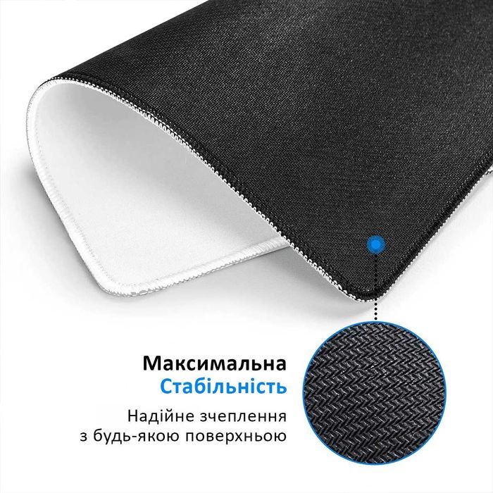 Килимок Ігрова поверхня для Миші | Для геймера | 35 см | Професійний