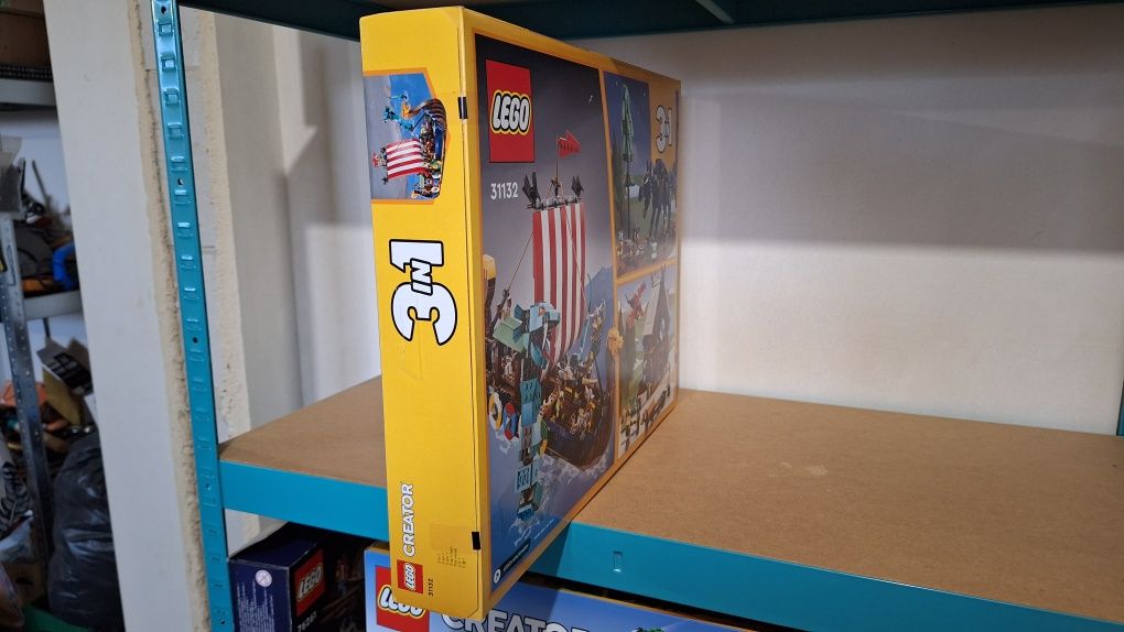 Lego 31132 statek wikingów creator piraci