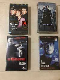 Quatro excelentes filmes - cassetes VHS