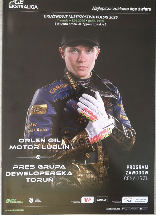 Programy żużlowe- Lublin 2025