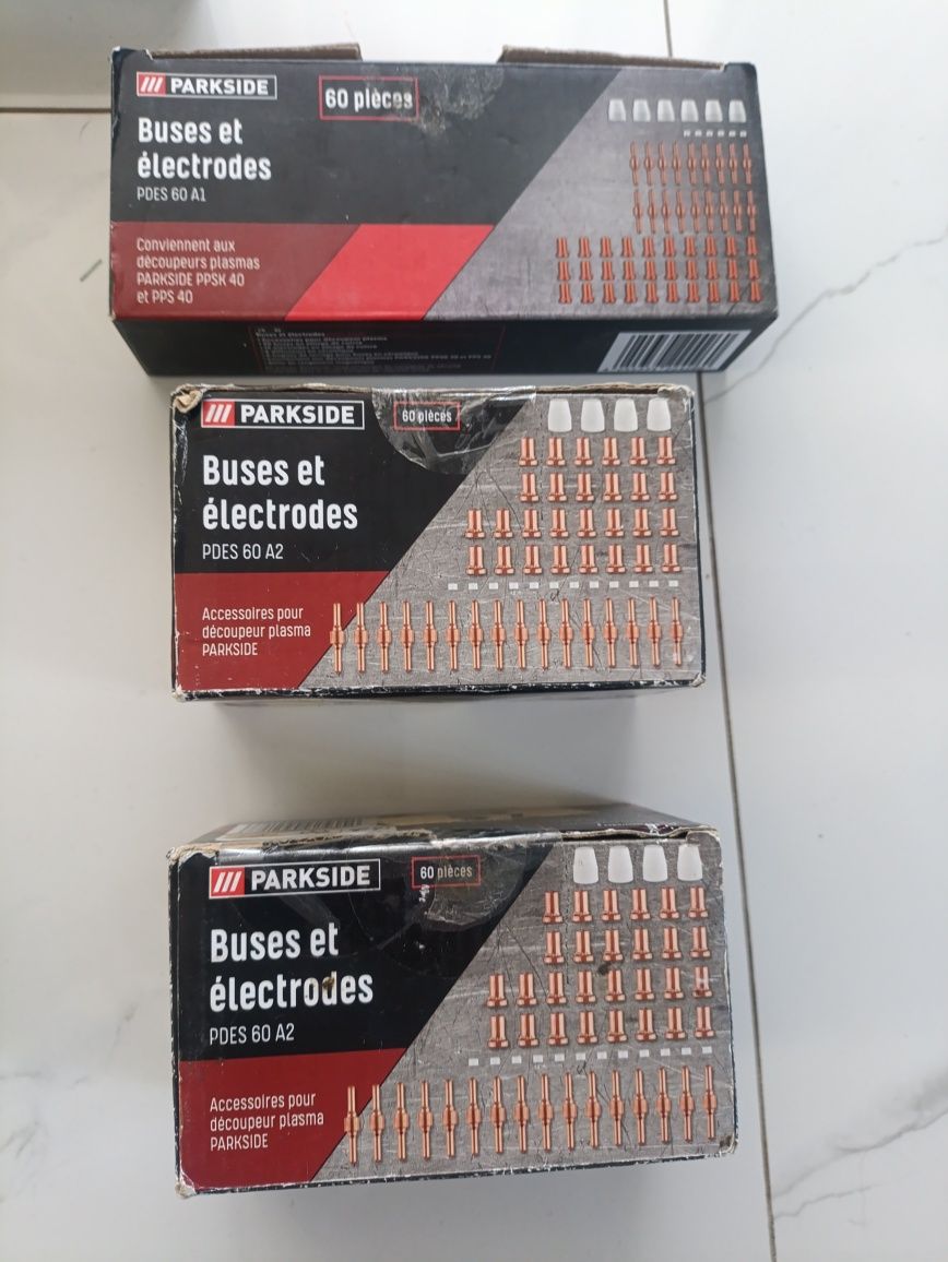 Насадки для плазморіза parkside PPDES 18 A1 / PDES 60 A2 /PDES 60 A1