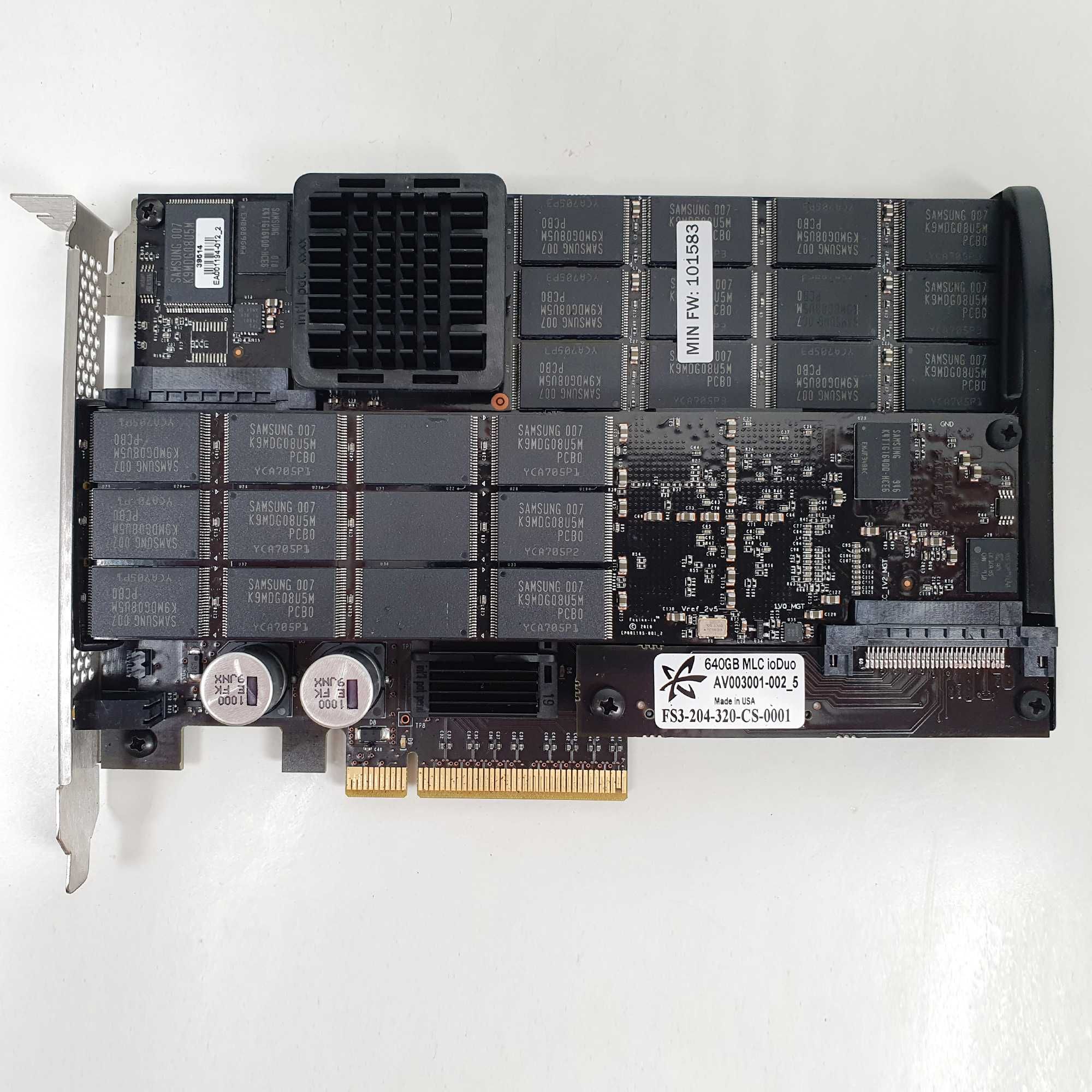 PCIe SSD Fusion-io ioDrive 640GB MLC-пам’ять - Надійний як танк Новий