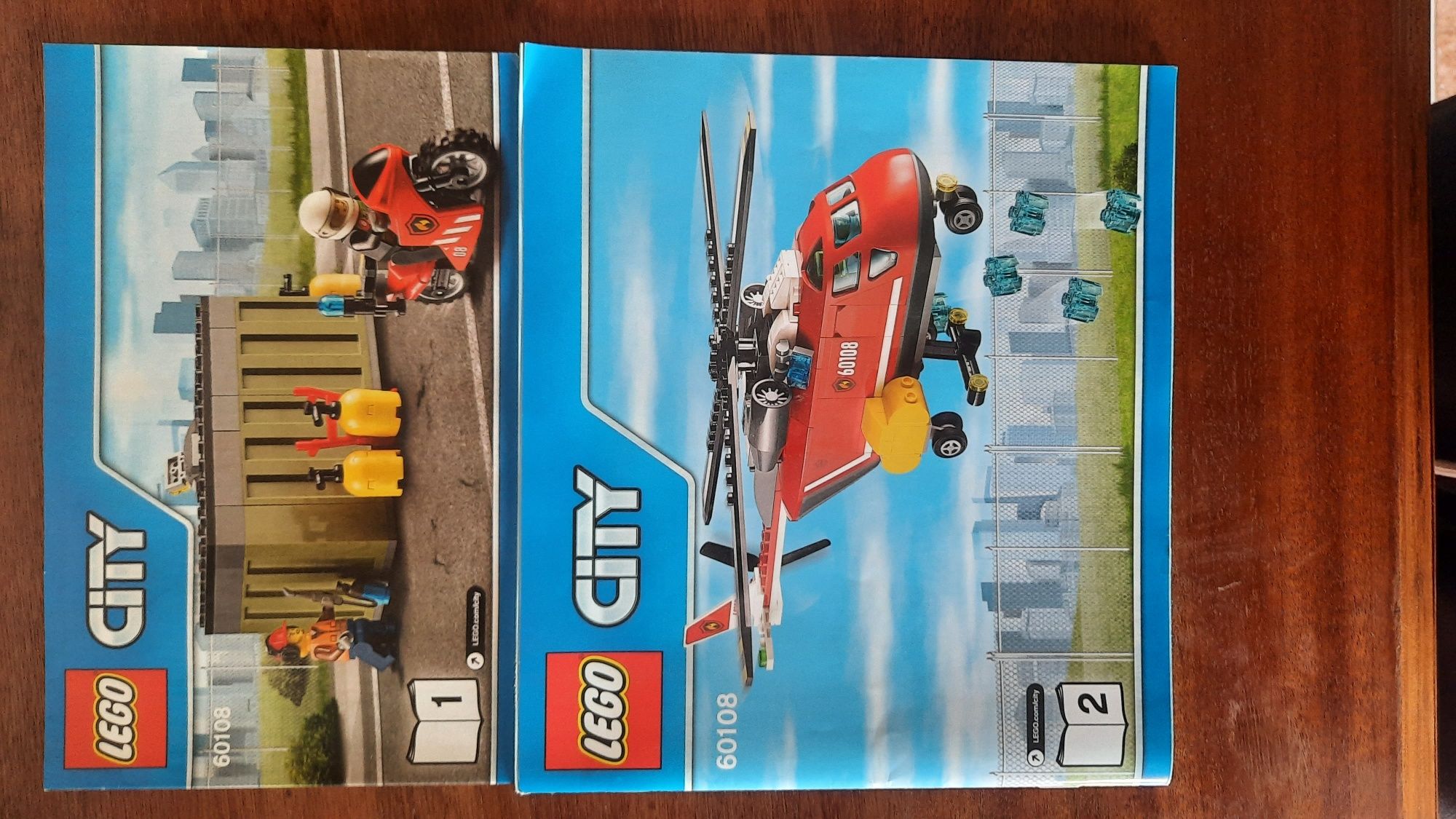 Lego City Bombeiros 60108 VOLTAR