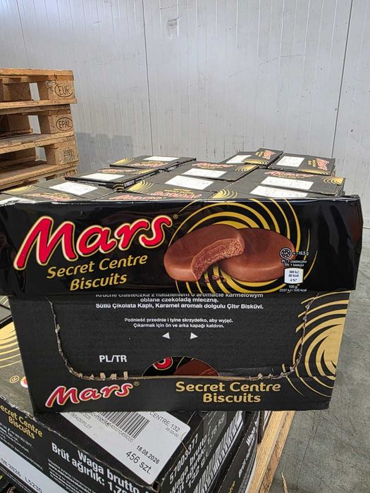 Ciastka Mars Secret Centre Biscuits 12x132g