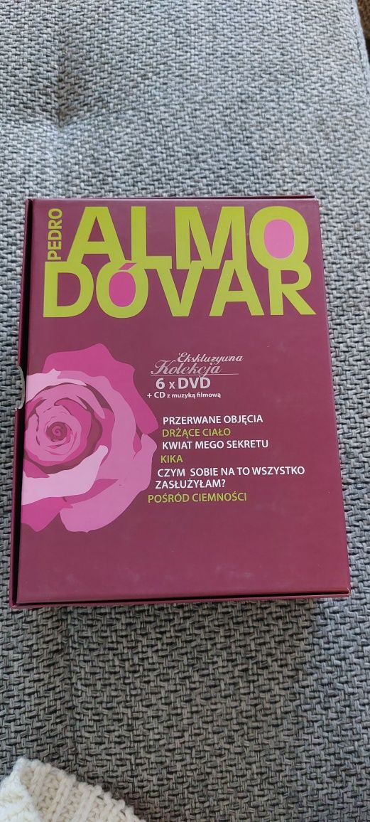 Kolekcja DVD Pedro Almodóvar plus muzyka filmowa CD