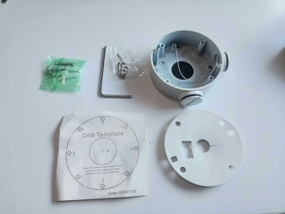 Puszka montażowa adapter HikVision DS-1280ZJ-XS uchwyt montaż kamer