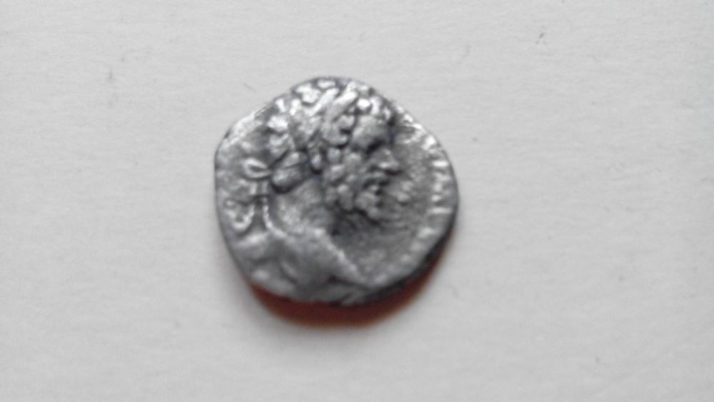 Редкая монета денарий или квинарий Всадник Септимий Север 1,74грамма !