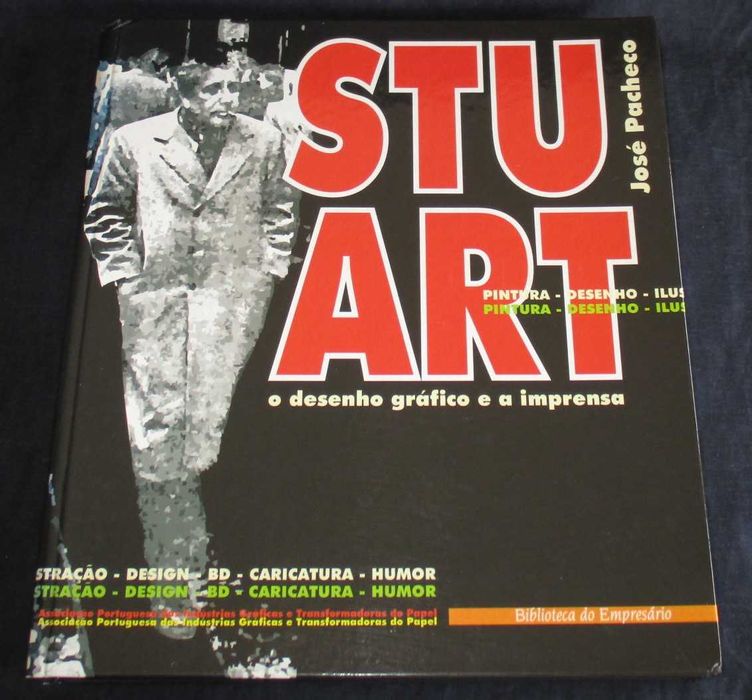 Livro Stuart o desenho gráfico e a imprensa
