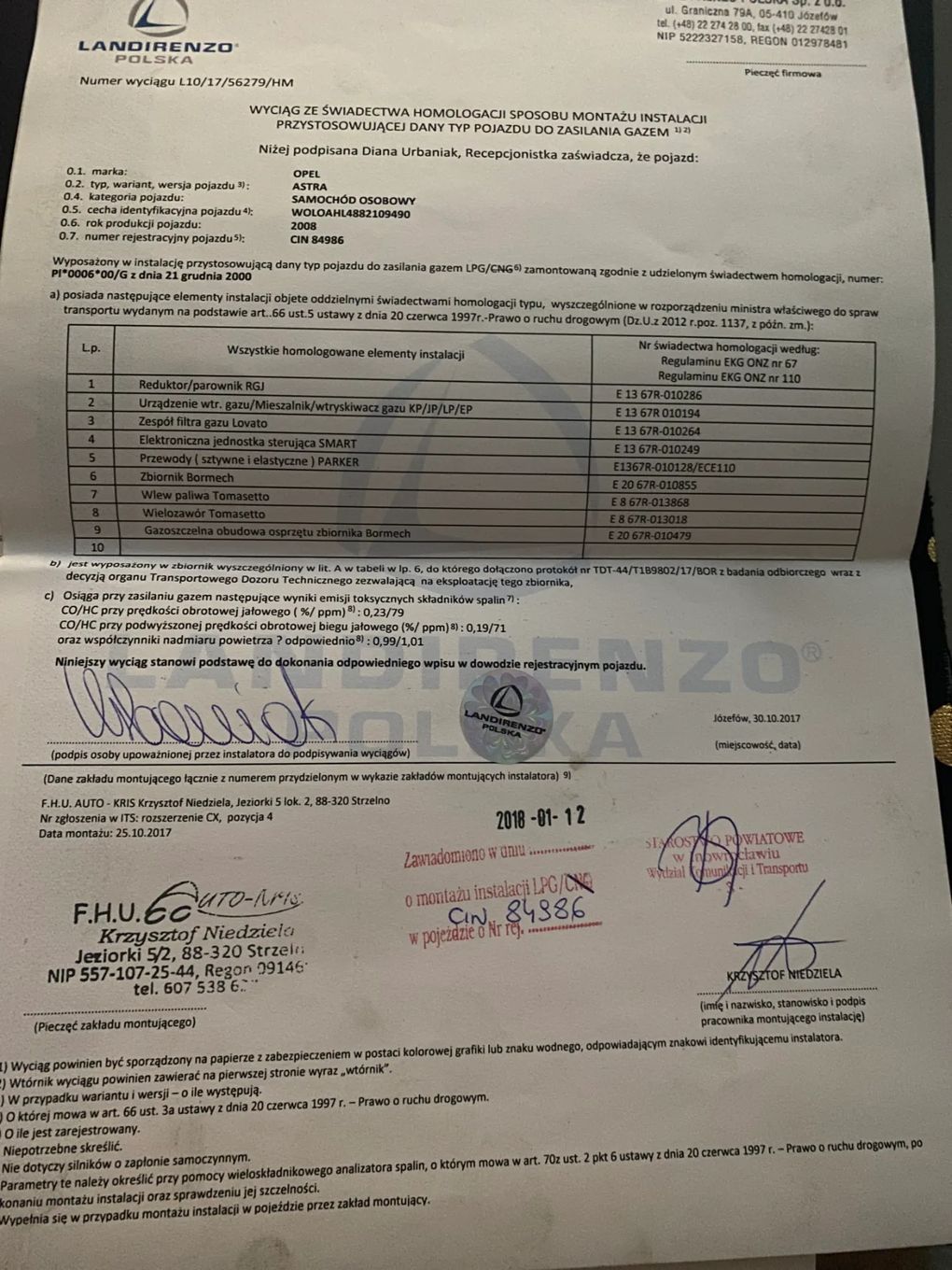 Opel Astra Pierwszy właściciel w kraju, oszczędny silnik 1,6 116km + LPG