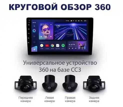 Штатная магнитола Teyes для Nissan Kicks 2017-2021г CC3 360° 6GB+128GB