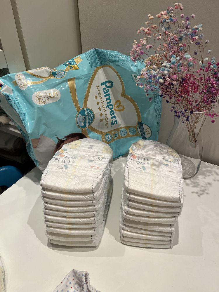 Nowe pieluchy Pampers premium care 5 20 szt