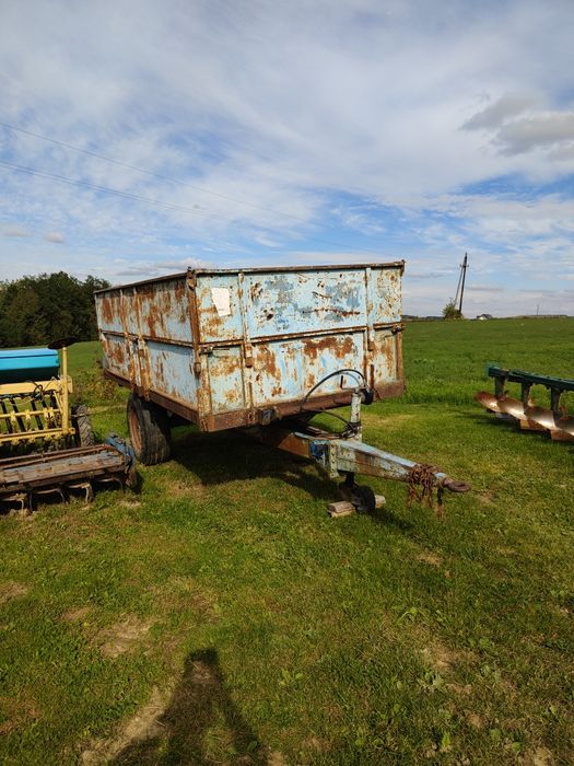 Przyczepa jednoosiowa 6 ton