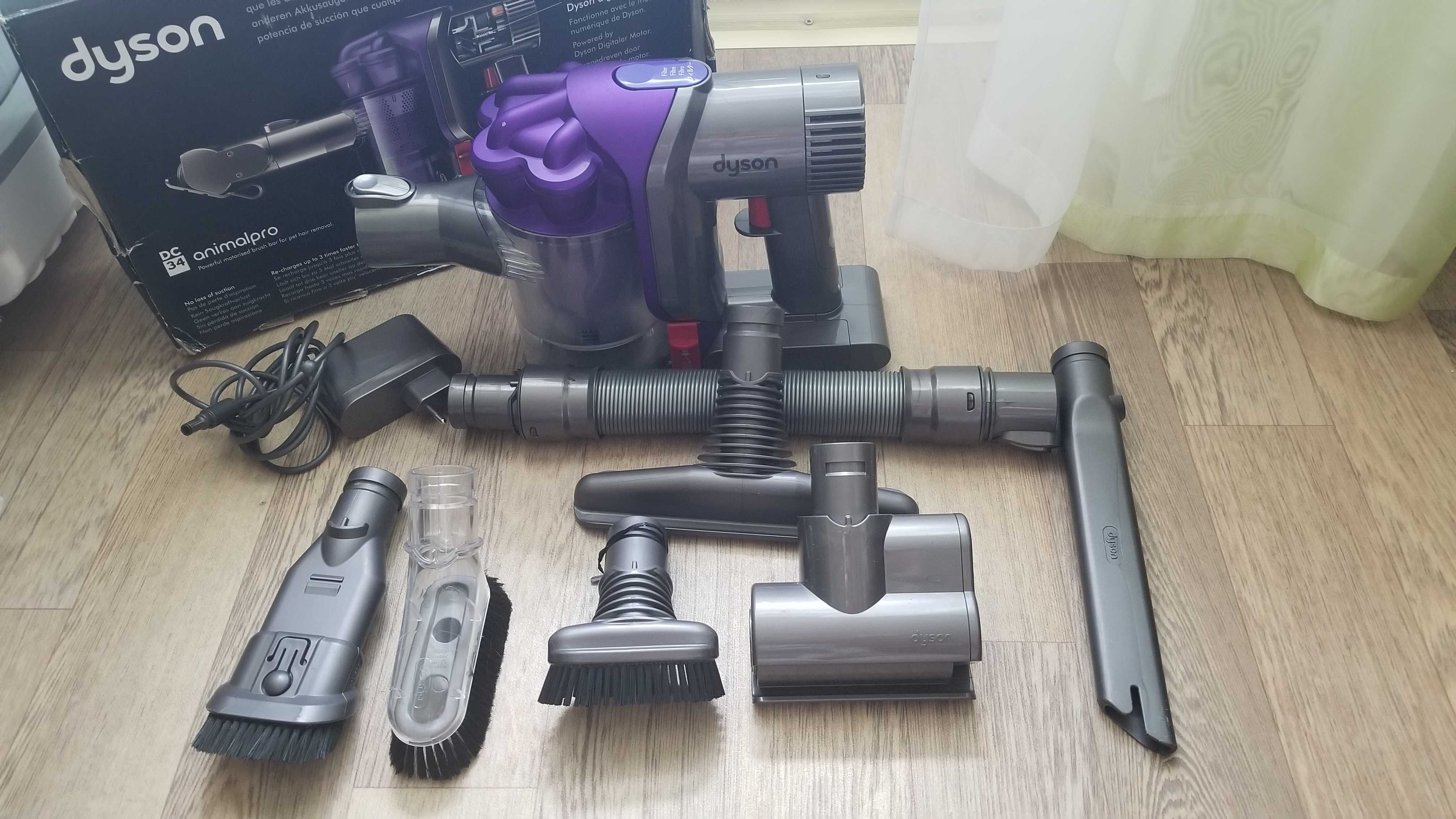 Пылесос DYSON портативный dc34 anymalpro+CAR KIT