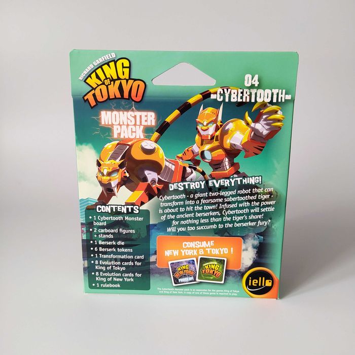 Jogo de Tabuleiro King of Tokyo e Expansões
